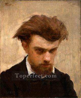 Self Portrait 1861 Henri Fantin Latour Oil Paintings